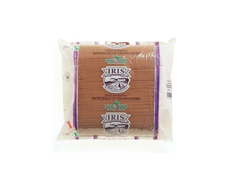 Espagueti integral 500 g (Trigo) Iris