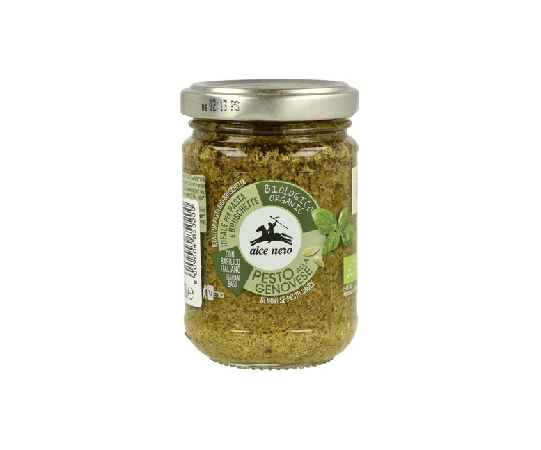 Pesto Genovés con Albahaca 130 g Alce Nero