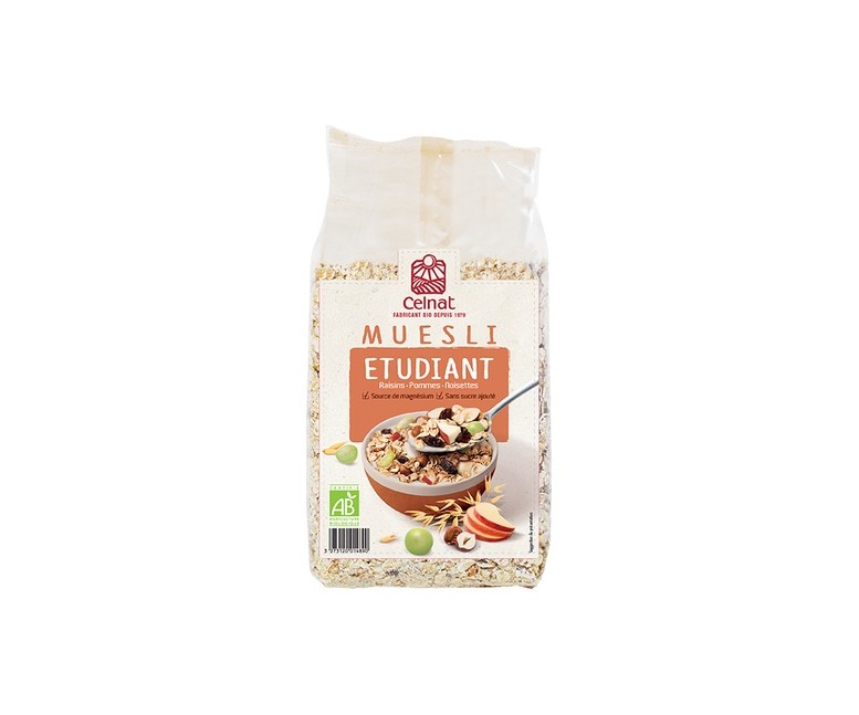Muesli estudiante 500 g Celnat