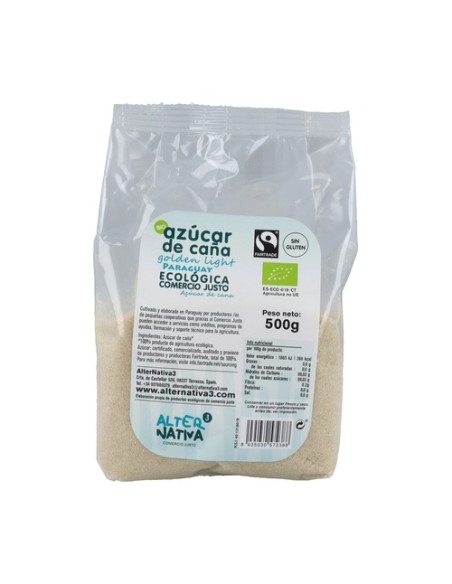 Azúcar De Caña Golden Light Bio 500 g Alternativa3