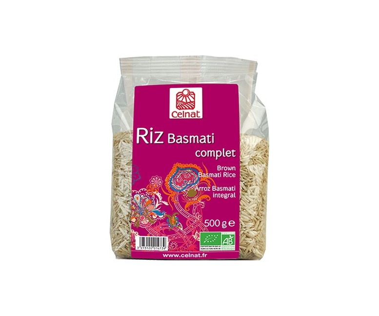 Arroz basmati entero largo 500 g Celnat