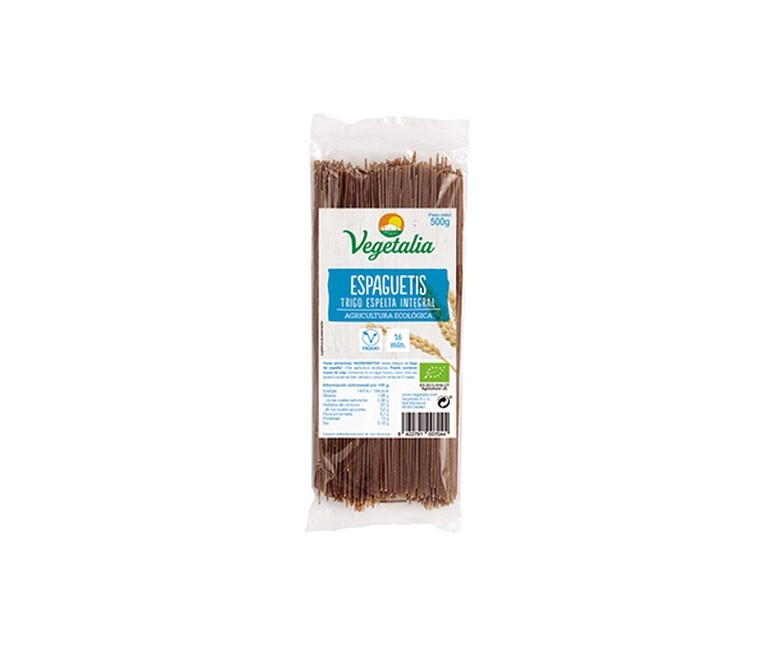 Espagueti de espelta integral Bio 500 g (Espelta) Vegetalia