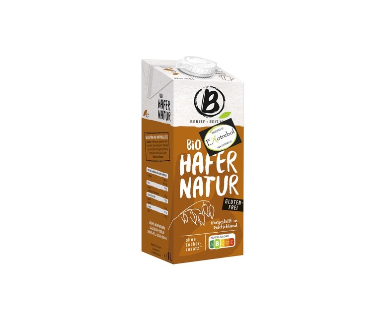 Bebida de Avena Sin Gluten Bio 1 L (Avena) Ekotrebol