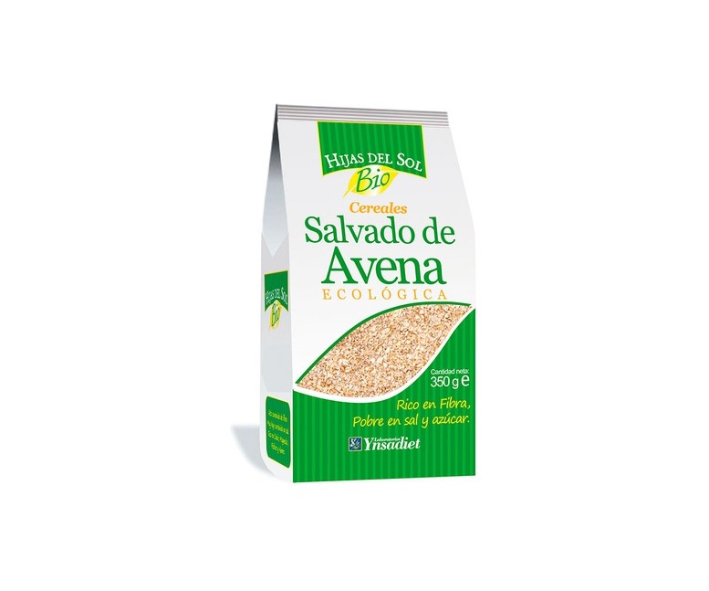 Salvado De Avena Ecológica 350 g Hijas del Sol