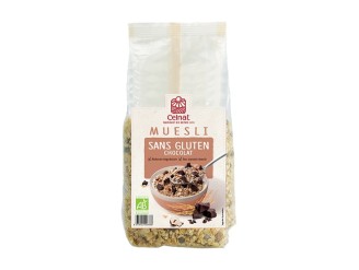Muesli de chocolate sin gluten