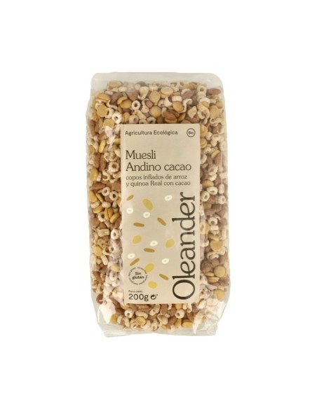 Muesli andino cacao bio 200 g Oleander