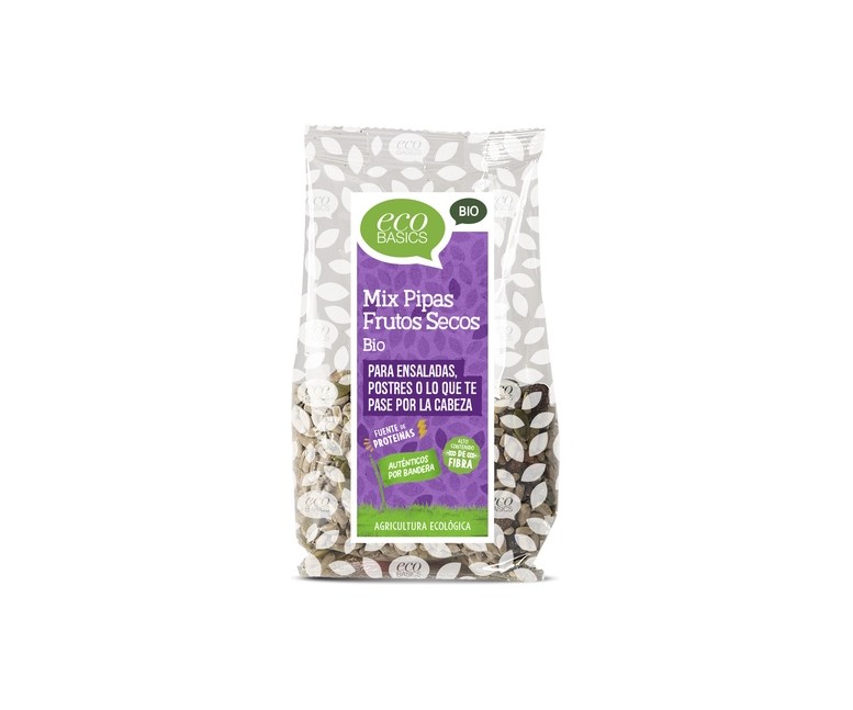 Mix pipas frutos bio secos 150 g Ecobasics