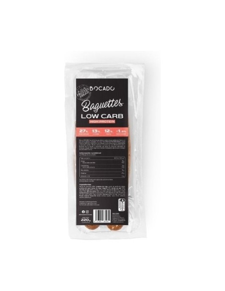 Baguette proteico bajo en carbohidratos 220 g Bocado