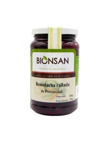 Remolacha roja rallada de proximidad Eco 345 g Bionsan