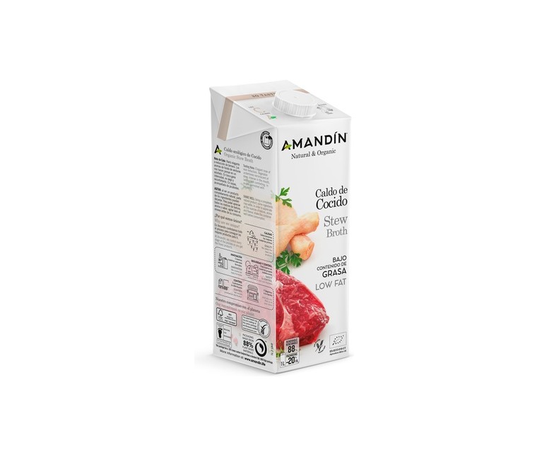 Caldo de Cocido 1 L Amandin