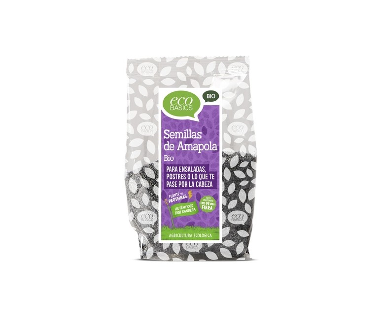 Semillas de amapola Bio 150 g Ecobasics
