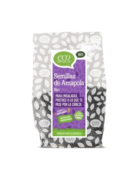 Semillas de amapola Bio 150 g Ecobasics