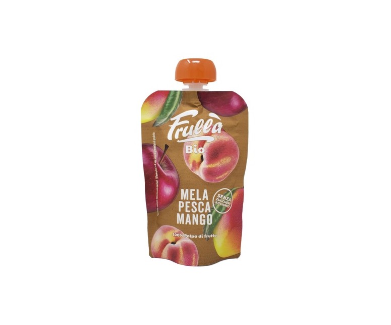 Puré de manzana, melocotón y mango 100 g Natura Nuova