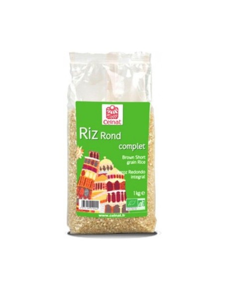 Arroz Integral Redondo 1 kg Celnat