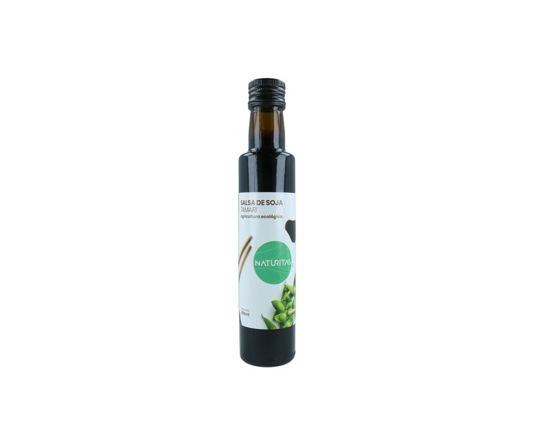 Salsa de Soja Tamari sin gluten Bio 250 ml Naturitas Essentials