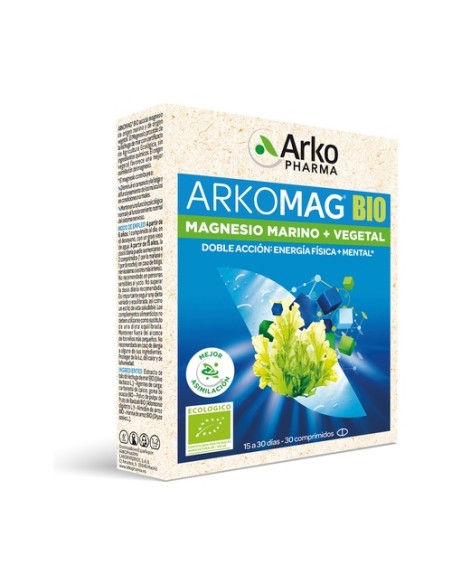 Arkovital Doble Magnesio Bio 30 comprimidos Arkopharma