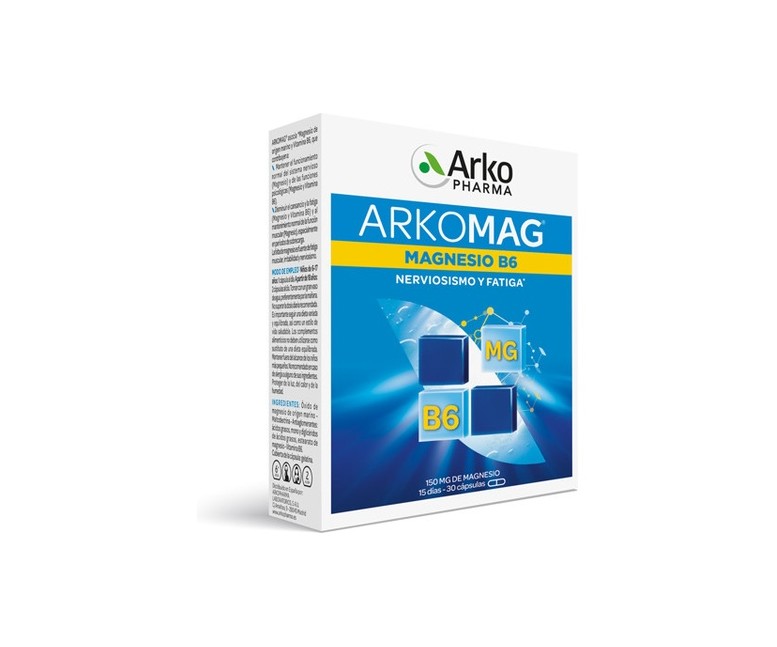 Arkovital Magnesio 30 cápsulas Arkopharma