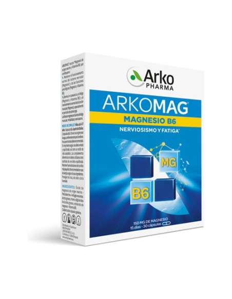 Arkovital Magnesio 30 cápsulas Arkopharma