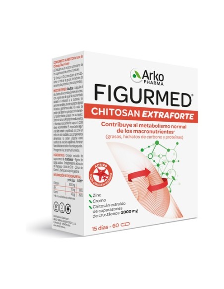 Figurmed Chitosán Extra Forte 60 cápsulas Arkopharma