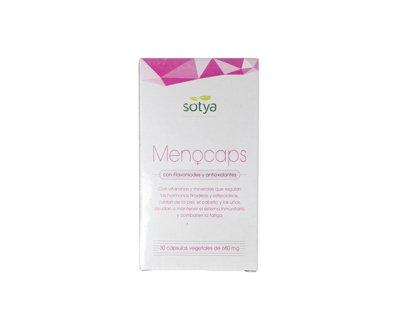 Menocaps 30 cápsulas de 680mg Sotya