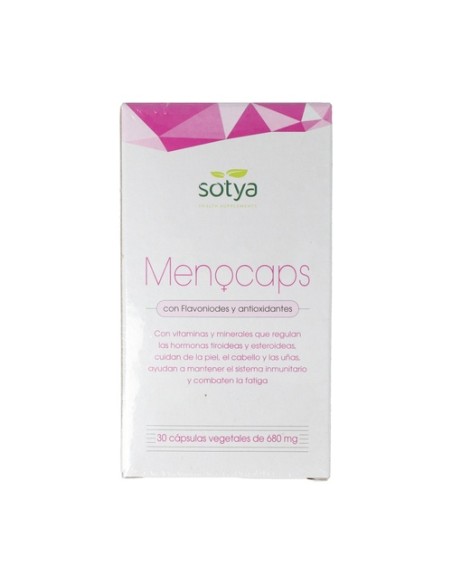 Menocaps 30 cápsulas de 680mg Sotya