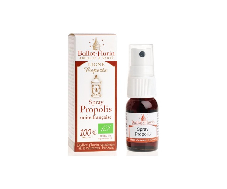 Spray de propóleo negro orgánico 15 ml Ballot Flurin