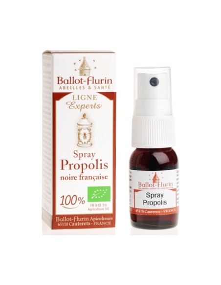 Spray de propóleo negro orgánico 15 ml Ballot Flurin