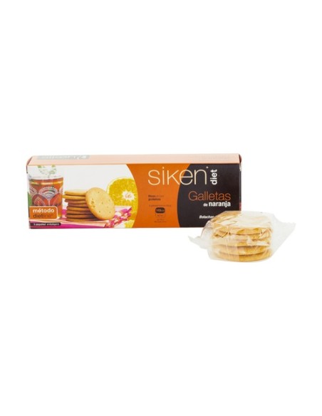 Galletas de Naranja Hiperproteicas 112,5 g Siken