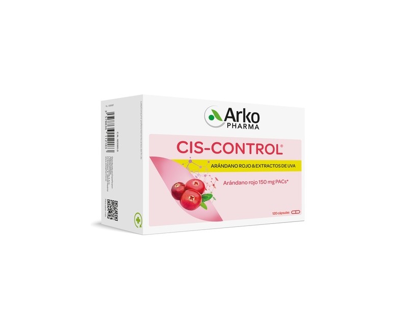 Cis-Control Cranberola 120 cápsulas Arkopharma