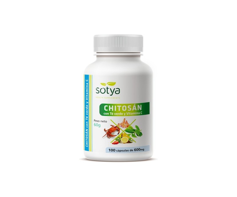 Chitosan y Té Verde 100 cápsulas Sotya