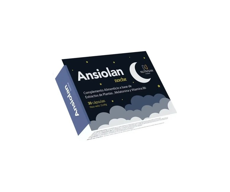 Ansiolan noche 30 cápsulas Nutrasan