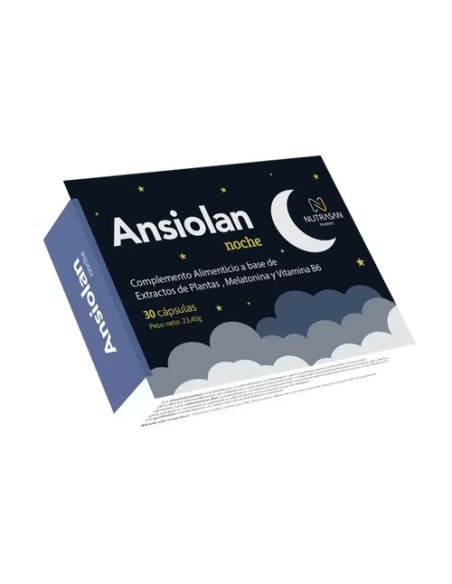 Ansiolan noche 30 cápsulas Nutrasan