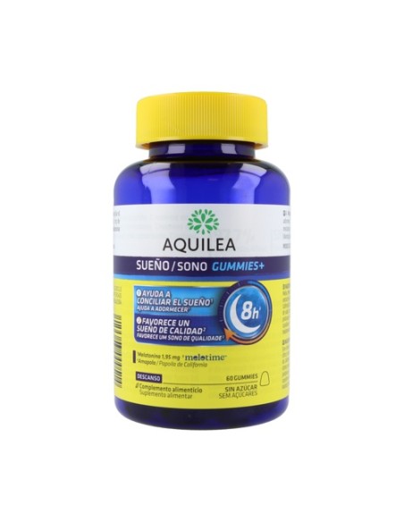 Aquilea sueño gummies 60 gominolas (Arándanos) Aquilea