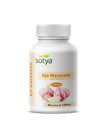 Ajo macerado 60 perlas Sotya