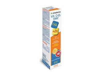 Arkopharma vitamina C y D3 1000 Mg + zinc