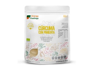 Cúrcuma Eco en Polvo con Pimienta Negra Molida XXL Pack