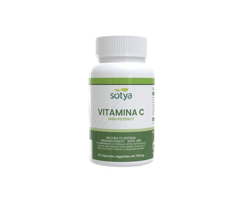 Vitamina C high potency 60 cápsulas Sotya