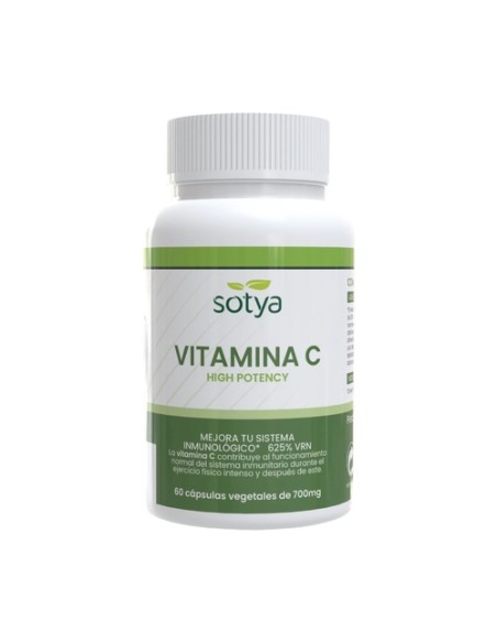 Vitamina C high potency 60 cápsulas Sotya