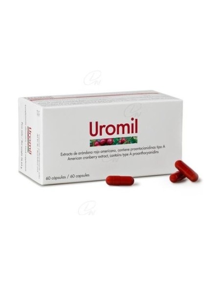 Uromil (bienestar urinario) 60 cápsulas Laboratorios Viñas