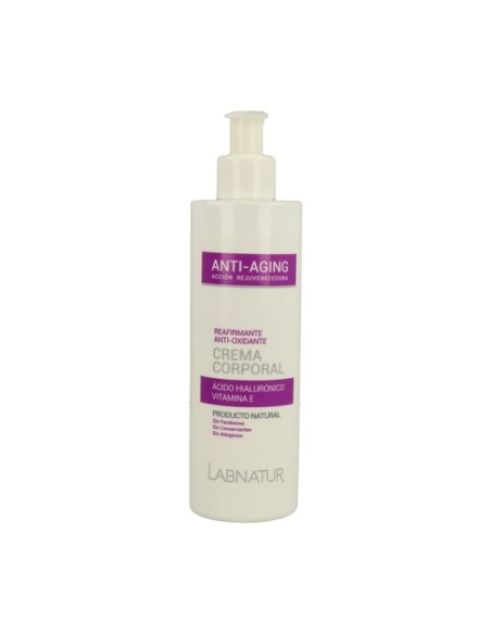 Crema corporal con ácido hialurónico reafirmante 240 ml de crema Labnatur