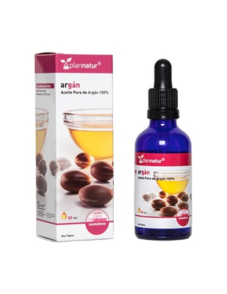 Aceite puro de argán 100% 50 ml de aceite Plannatur
