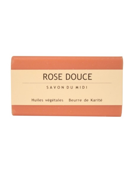 Jabón de Rosa Dulce 1 unidad de 100g Savon Du Midi