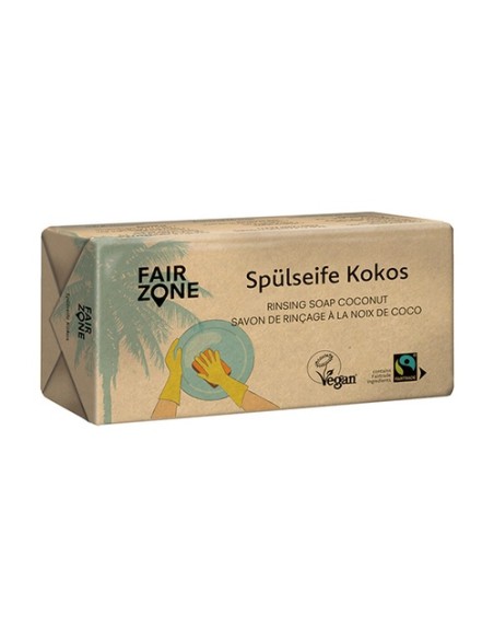 Jabón solido para vajillas y superficies 450 g Fair Squared