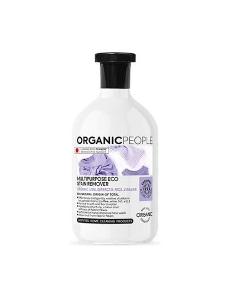 Quitamanchas multiusos lima y vinagre de arroz Eco 500 ml Organic people