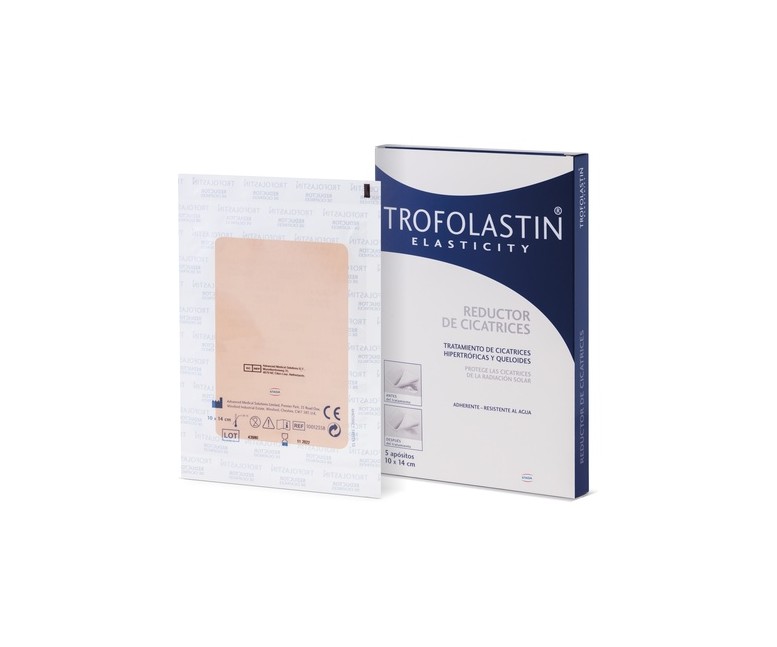 Trofolastin Reductor Cicatrices 10X14 Cm 5 unidades Trofolastin