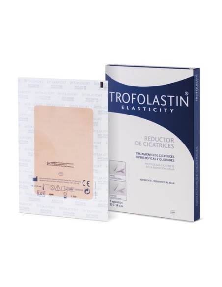 Trofolastin Reductor Cicatrices 10X14 Cm 5 unidades Trofolastin