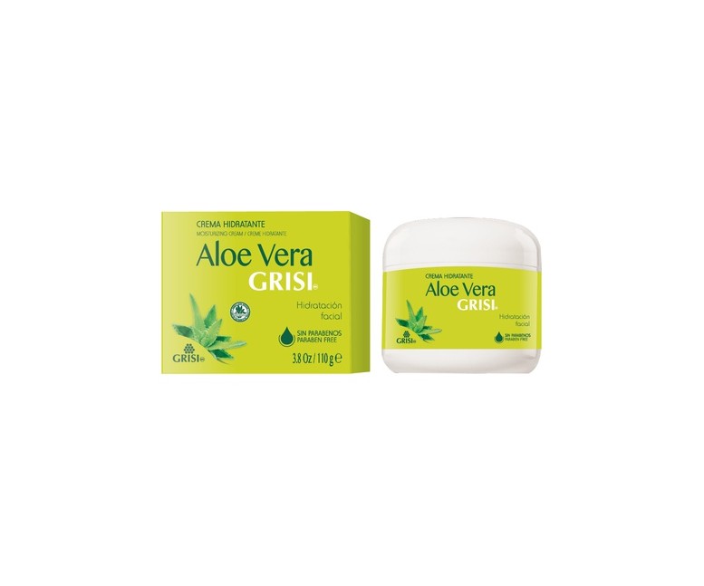Crema Facial Aloe Vera Hidratante 110 g Grisi