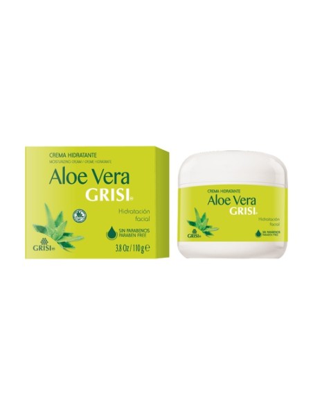 Crema Facial Aloe Vera Hidratante 110 g Grisi