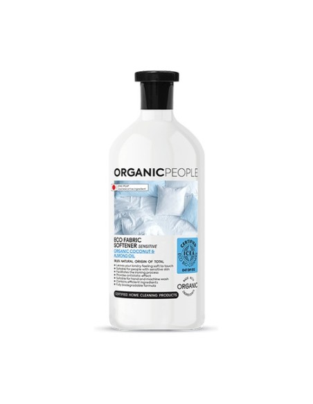 Suavizante ropa delicada coco y almendra Eco 1 L (Coco - Almendra) Organic people