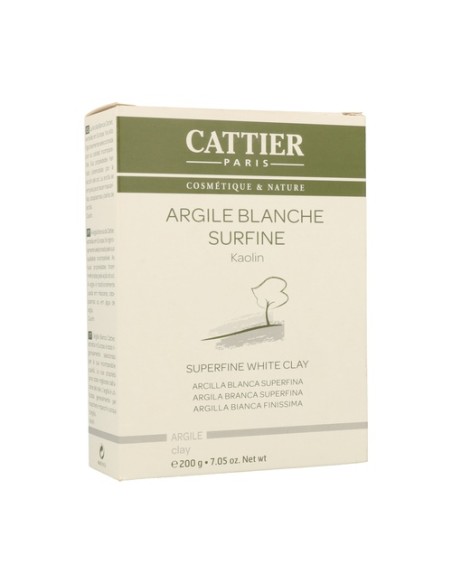 Arcilla Blanca Superfina 200 g de polvo Cattier